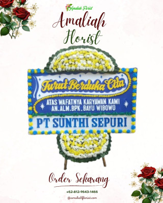Papan Bunga Duka di Benakat
