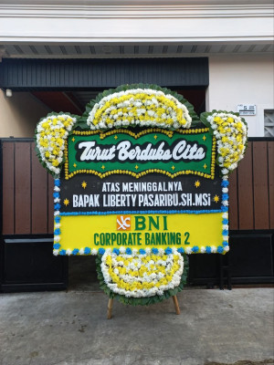Papan Bunga Duka di Benakat