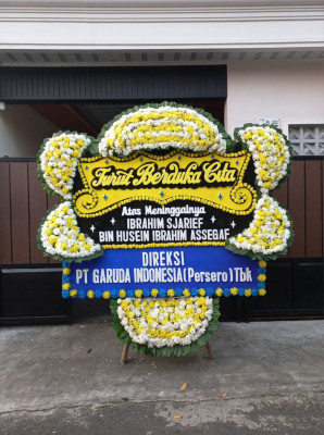 Papan Bunga Duka di Benakat
