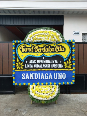 Papan Bunga Duka di Benakat